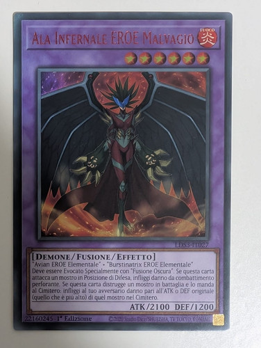 Ala infernale eroe - ala,