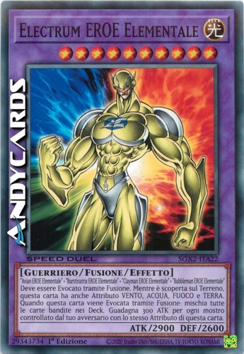 Electrum eroe elementale - electrum,