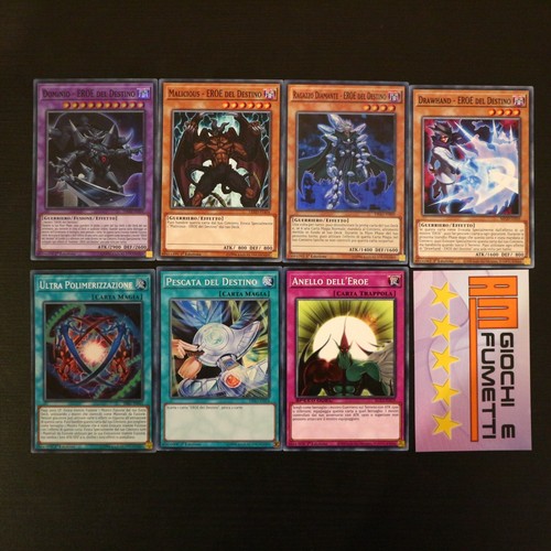 Lotto carte eroe del destino - 7,