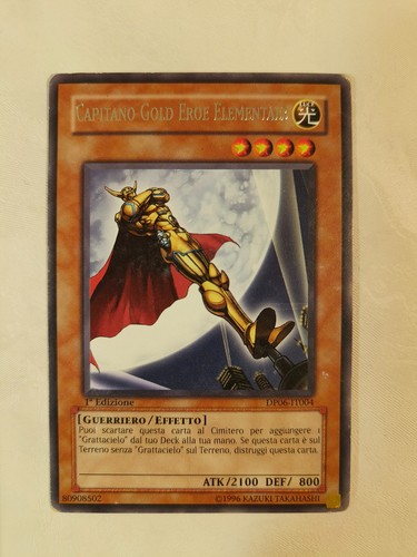 Carta capitano gold - yu,