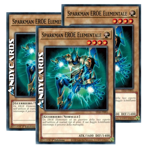 Sparkman eroe elementale - 3x,
