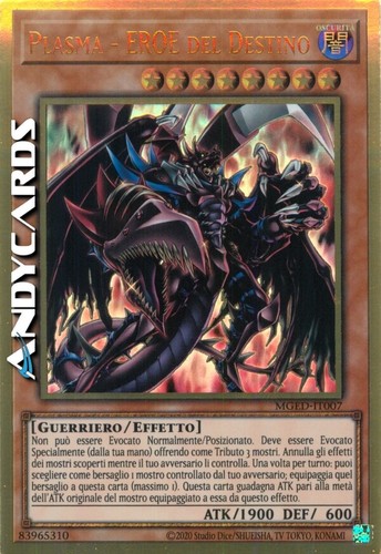 Plasma eroe del destino - -, •