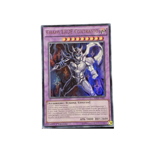 Carta chaos eroe - carta, yu-gi-oh!